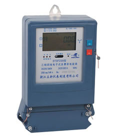 Medidor eléctrico multitarifa trifásico de vatios-hora DSSF238, DTSF238